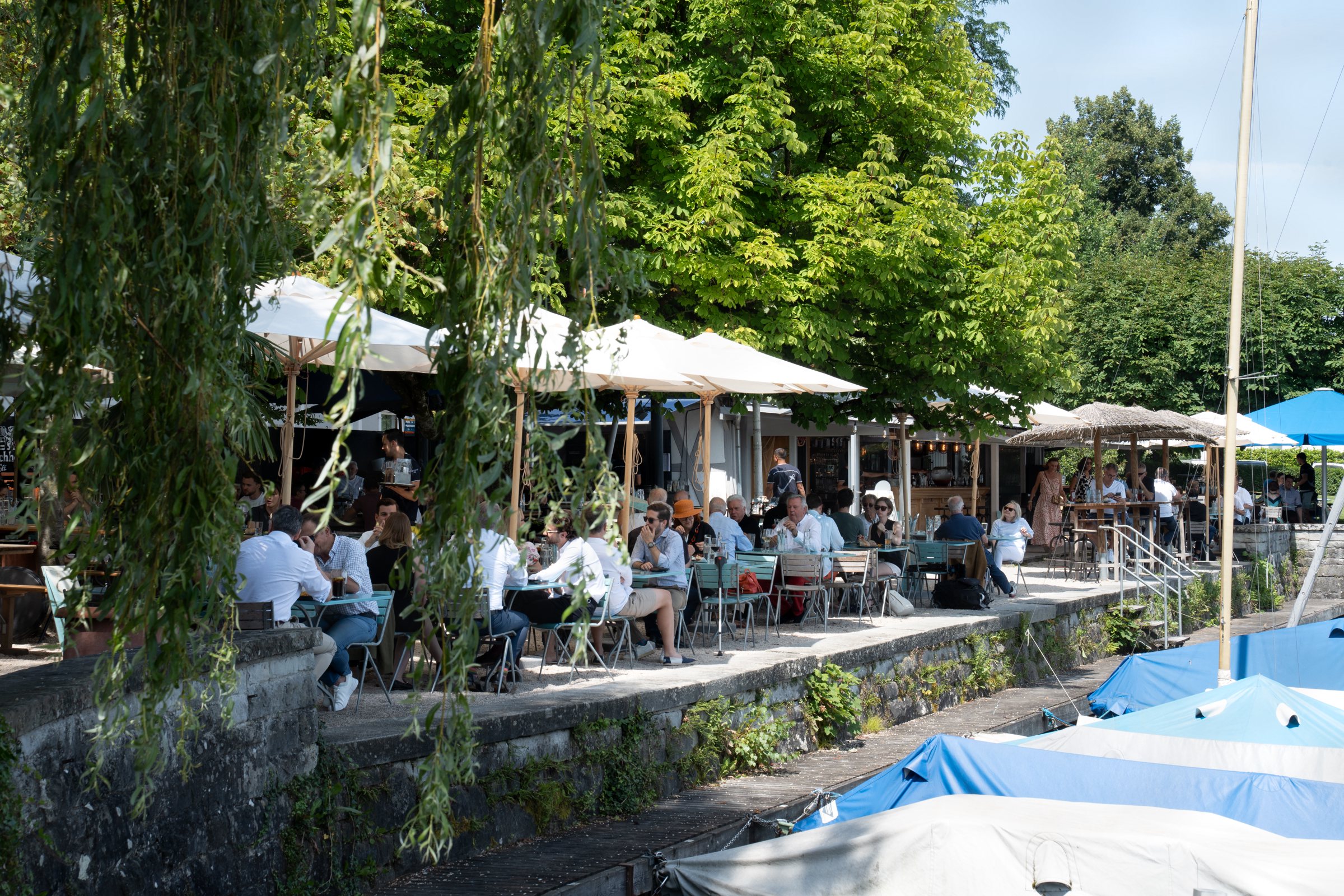 Gartenrestaurant Mönchhof am See in Kilchberg, Aufnahme 5 der dokumentierten Bildserie