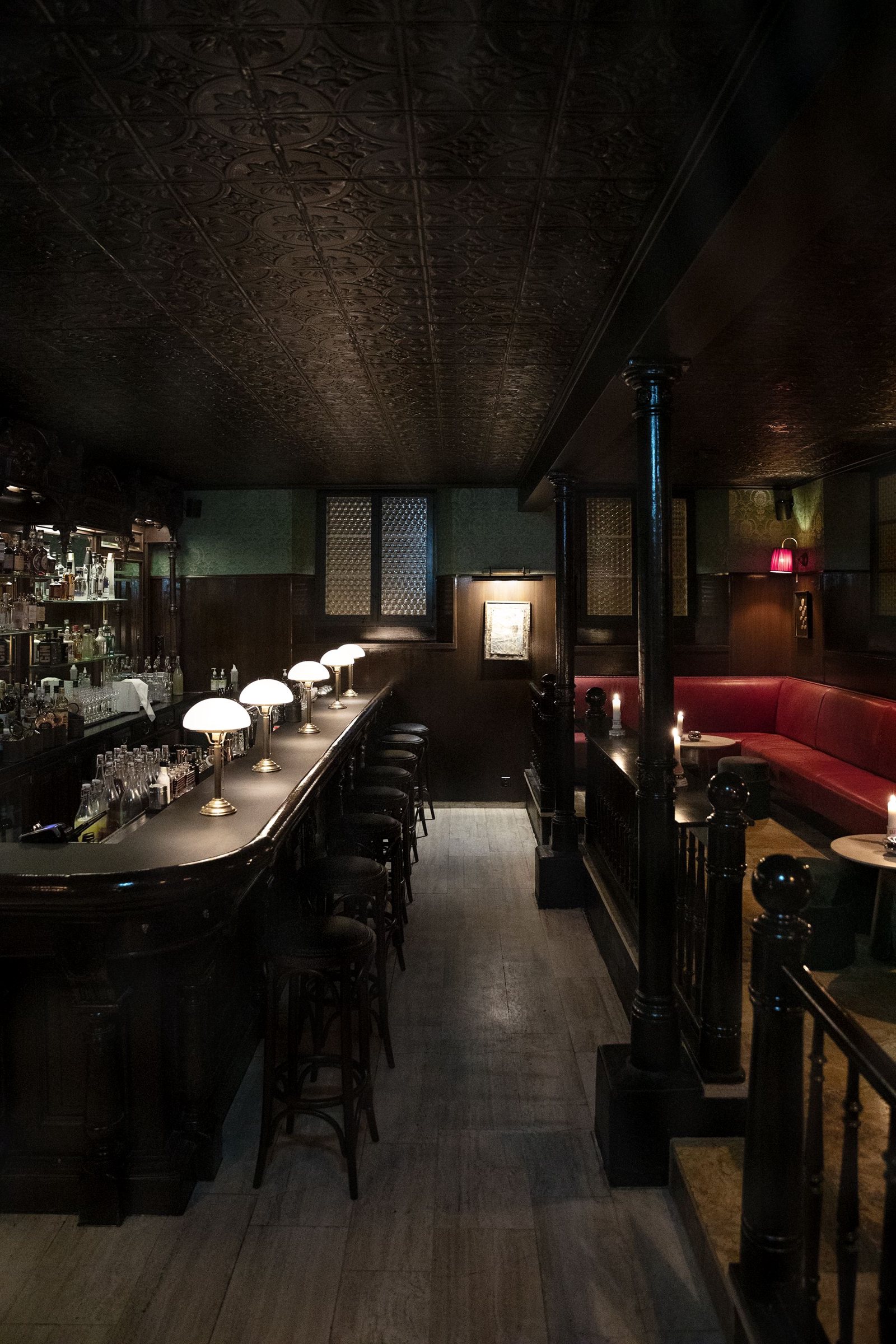 Bar im Restaurant Hafenbeiz in Kilchberg